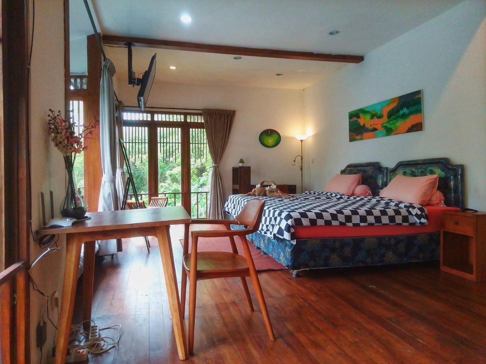 Malathi Wooden House With Pool View * Ubud
